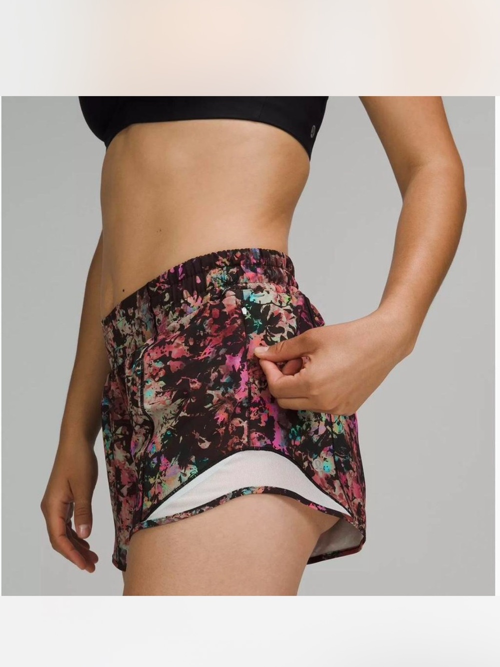 lululemon Hotty Hot Women’s Floral Athletic Shorts